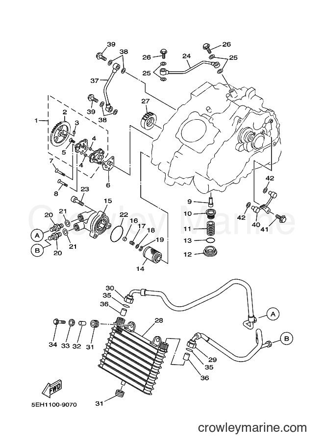 1999 ATV YFM400FWB - YFM400FWB (5EH4) [030] - OIL PUMP