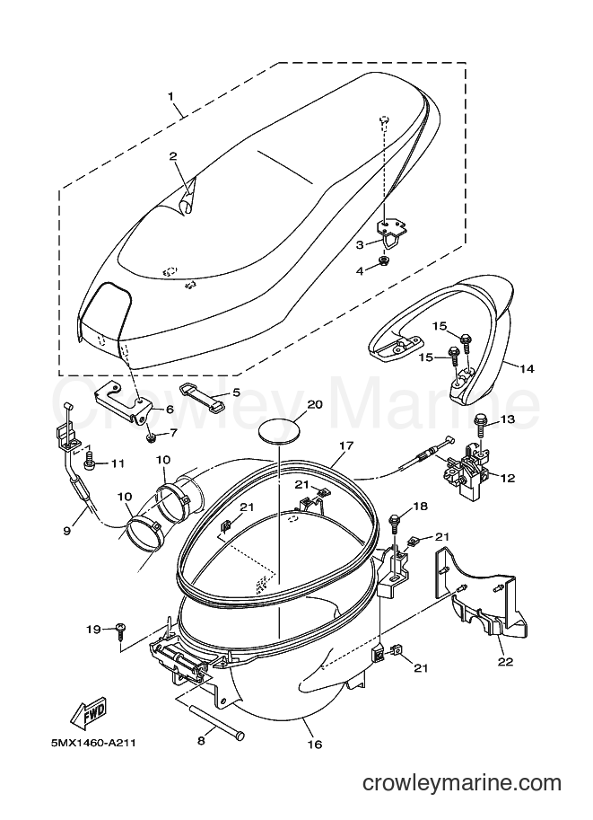 2003 Scooter AT115 - AT115 (5MX4) [010] - SEAT