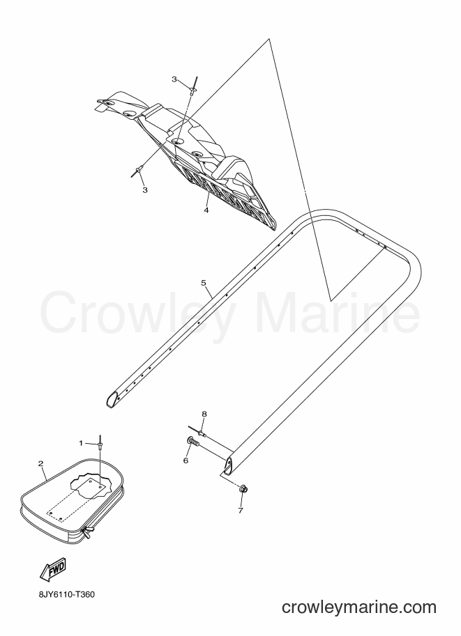 2018 Snowmobile SRV10L - SRV10L (8JY6) [010] - BUMPER