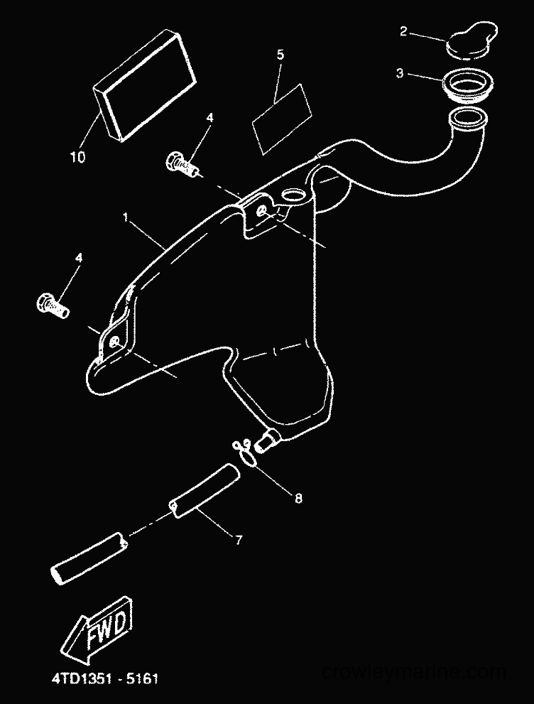 2000 Scooter CW50RS - CW50RS (5JK3) [010] - REAR SUSPENSION