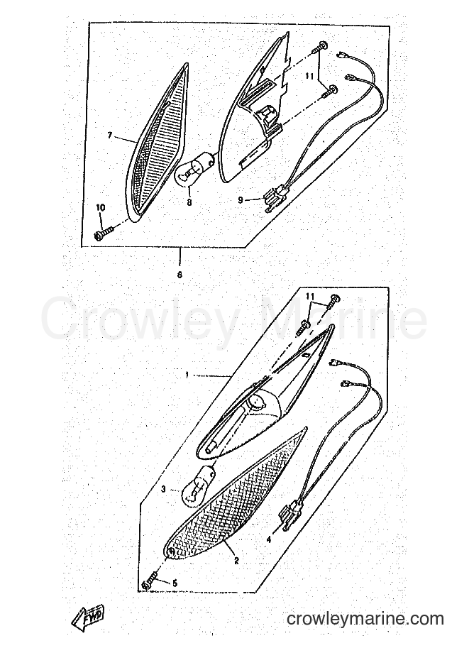 1998 Scooter CW50RSP - CW50RSP (4URF) [010] - FLASHER LIGHT