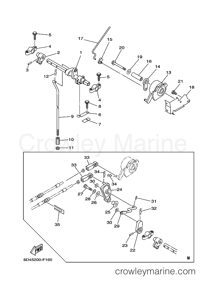 Yamaha Motors F15BML (6D46) [030] - CONTROL