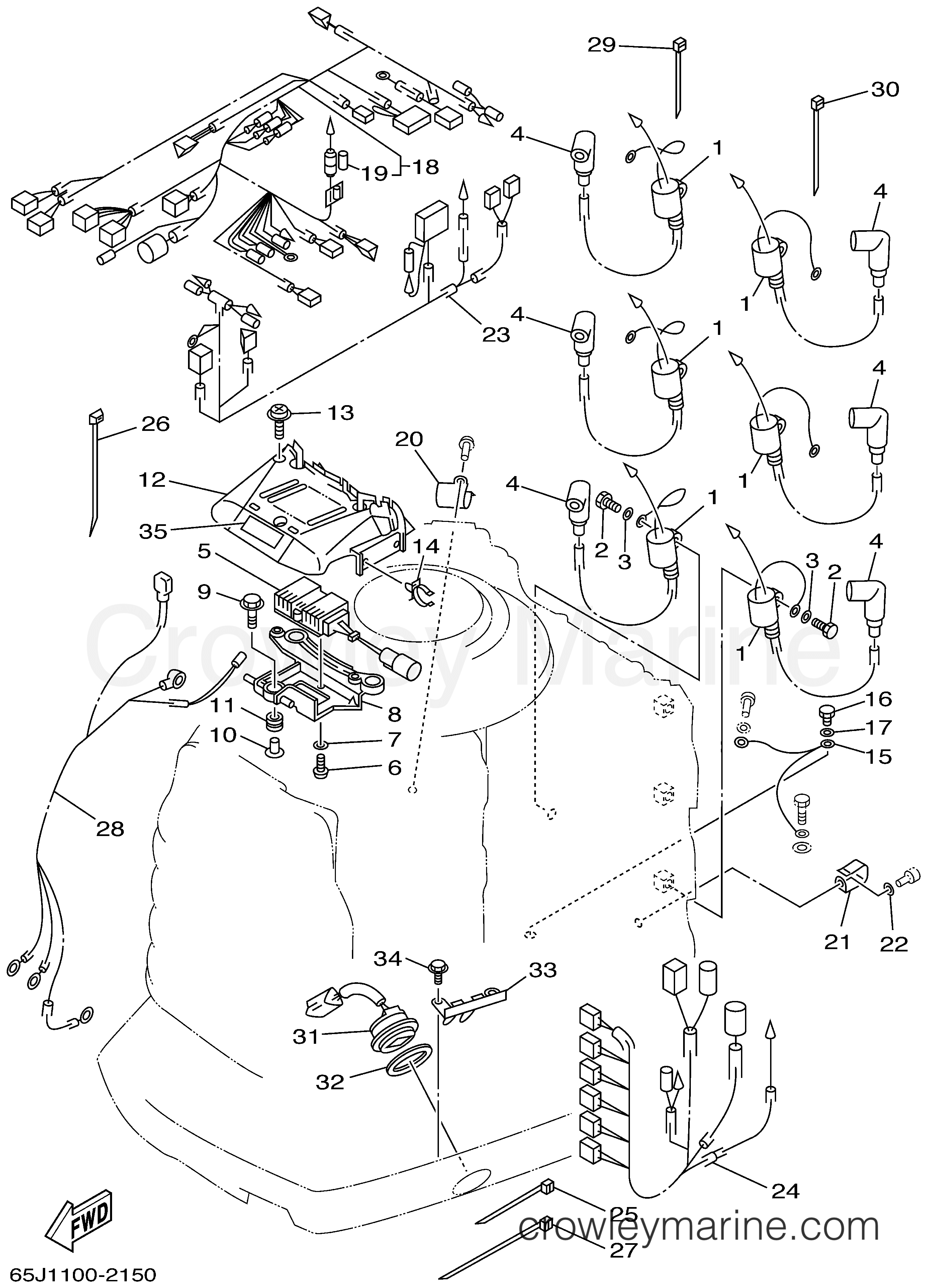 Yamaha Motors SX225TXRA - ELECTRICAL 2