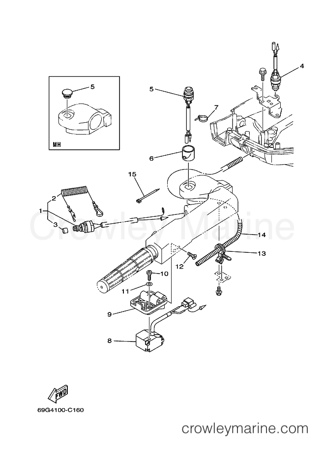 Yamaha Motors FT8DMH (69G4) [080] - ELECTRICAL 4