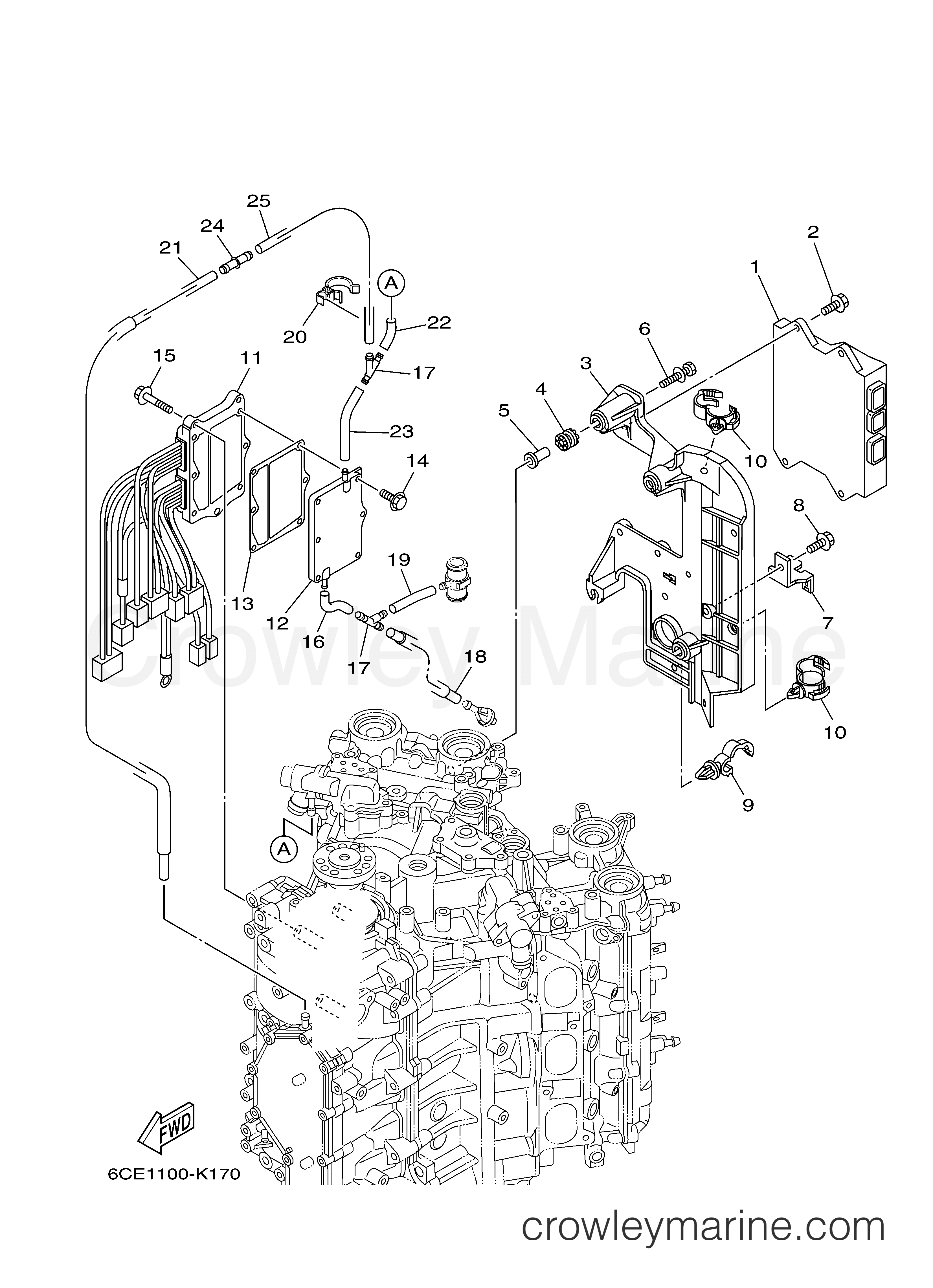 Yamaha Motors LF300XCA - ELECTRICAL 1