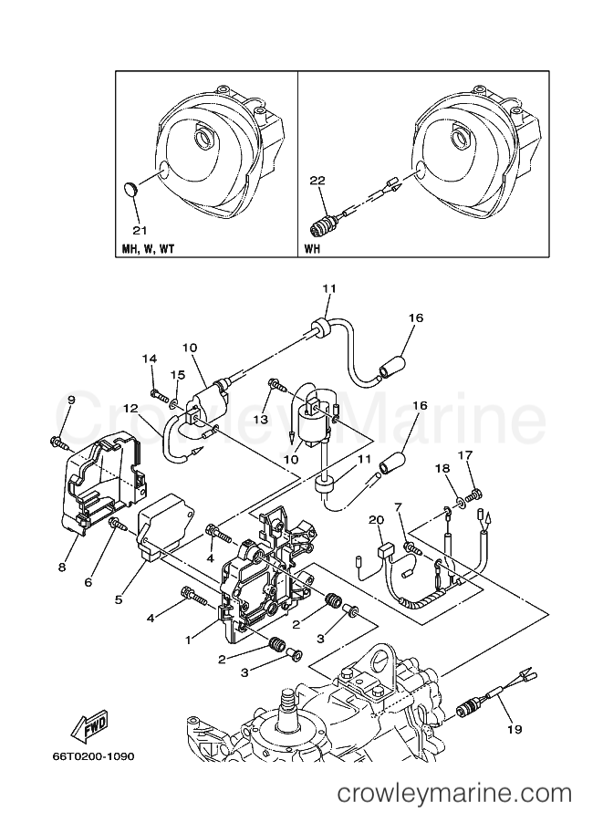 Yamaha Motors (E)40X (66T0) [140] - ELECTRICAL 1