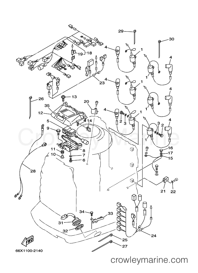 Yamaha Motors 225GETOL (66K2) [040] - ELECTRICAL 2