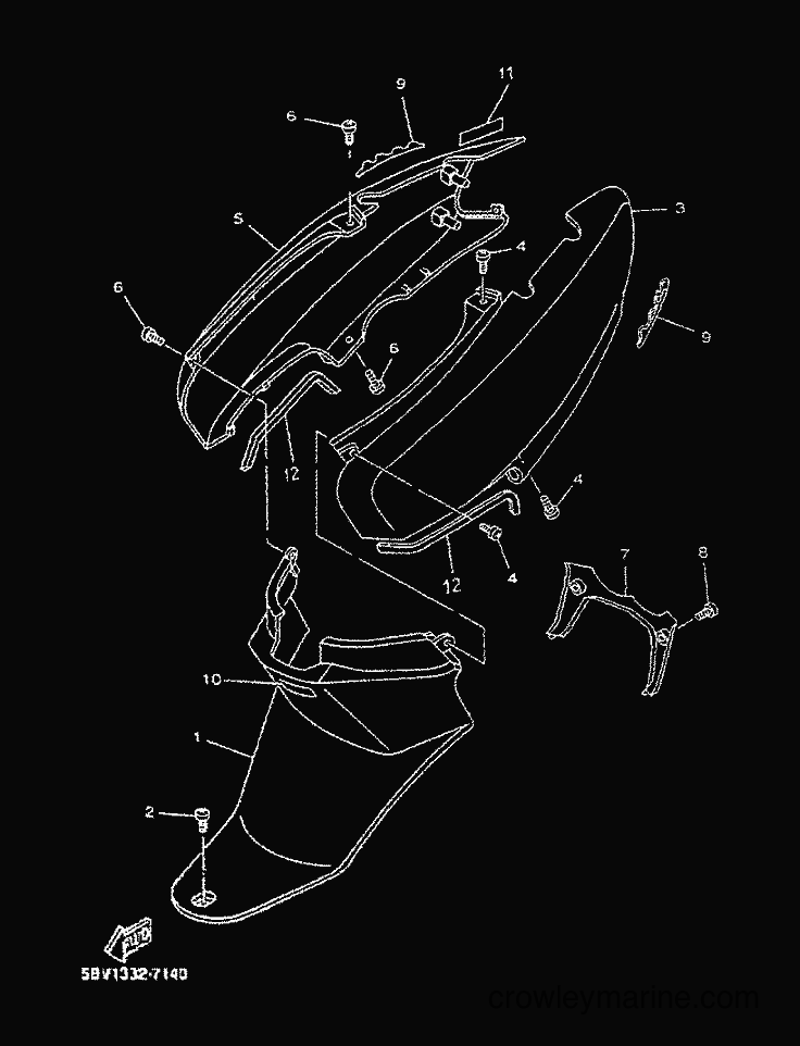 Yamaha Motors YN50 (5MR3) [010] - SIDE COVER