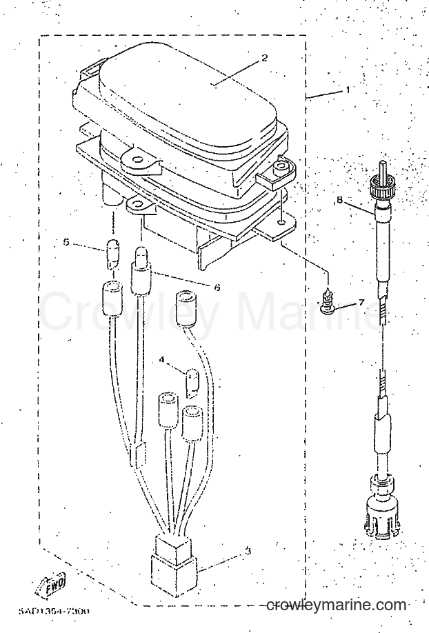 Yamaha Motors YN50 (5AD6) [010] - METER