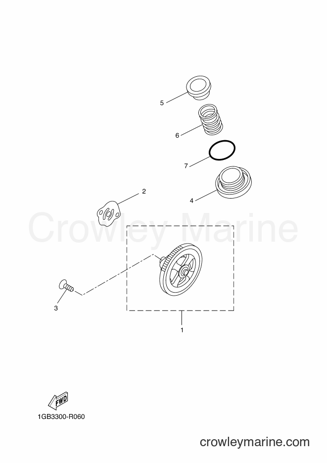 2016 Scooter NS50F - NS50F (1GB3) [080] - OIL PUMP