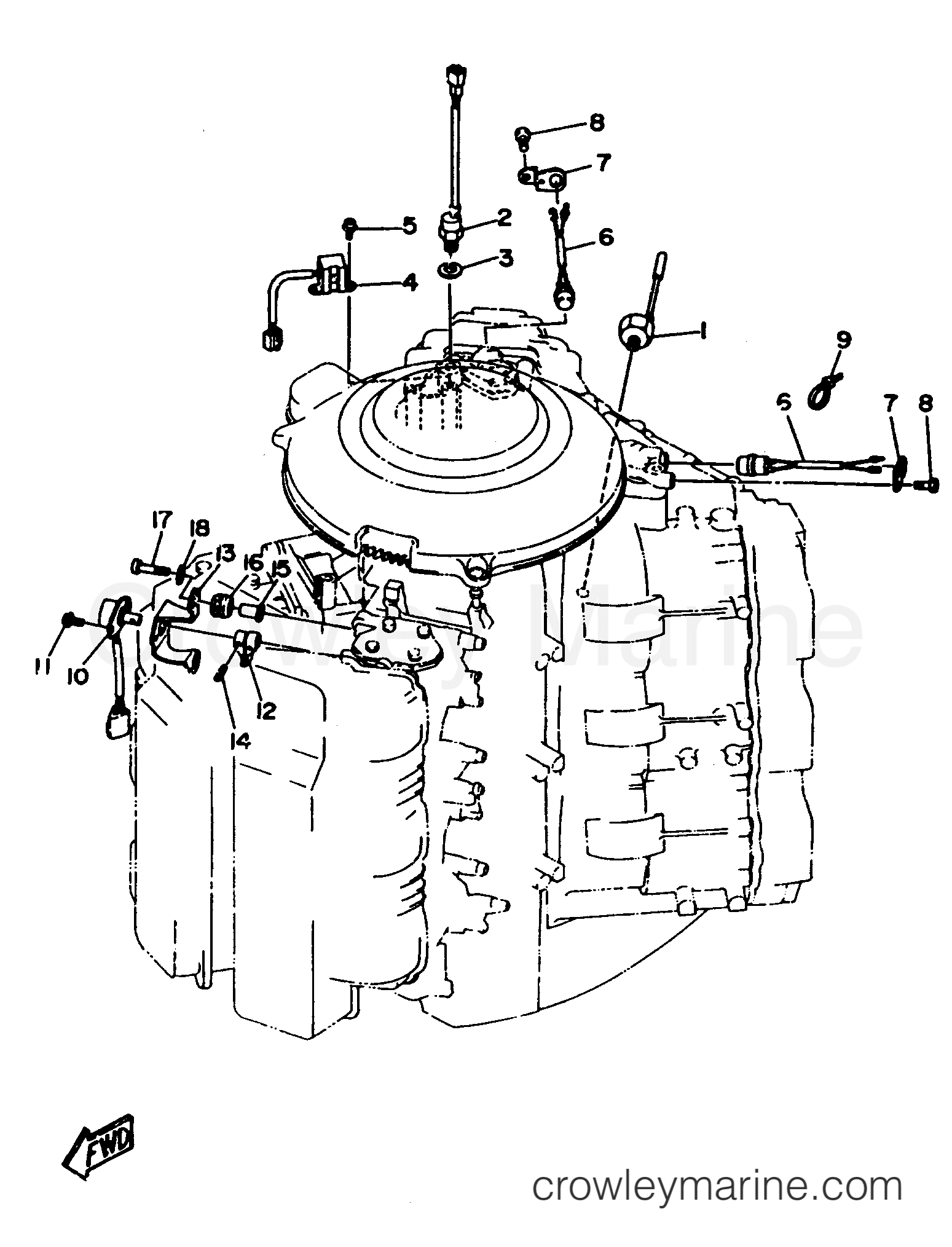 Yamaha Motors L250TXRU - ELECTRICAL 4