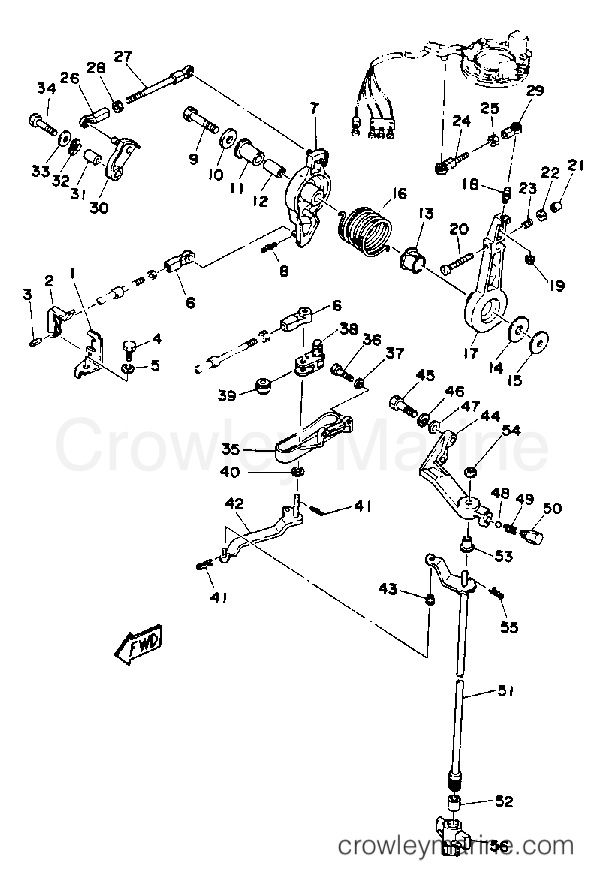 Yamaha Motors C85TLRQ - CONTROL ENGINE