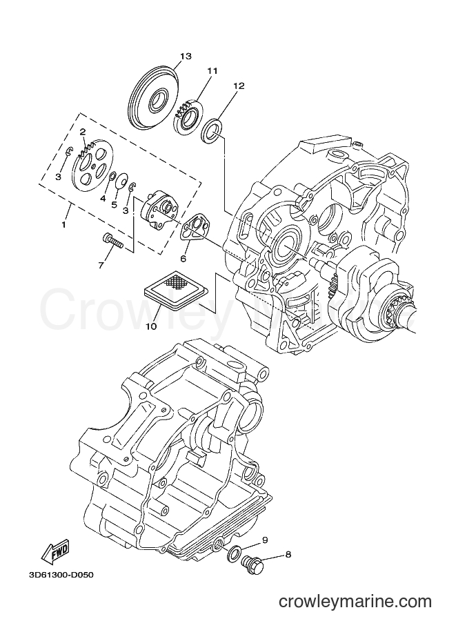 2006 Dirt Bike XT125X - XT125X (3D64) [010] - OIL PUMP