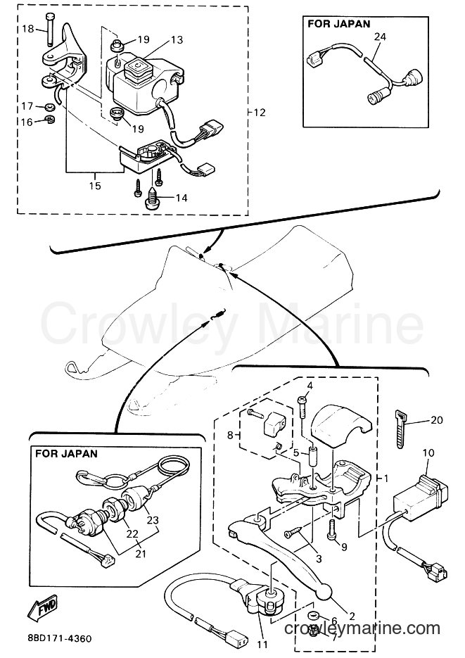 Yamaha Motors BR250T (8BD1) [999] - ELECTRICAL 2