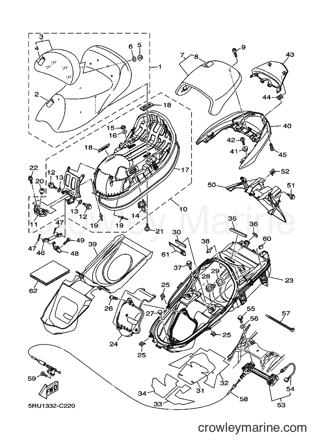 2004 Scooter YP400 - YP400 (5RU1) [040] - SEAT