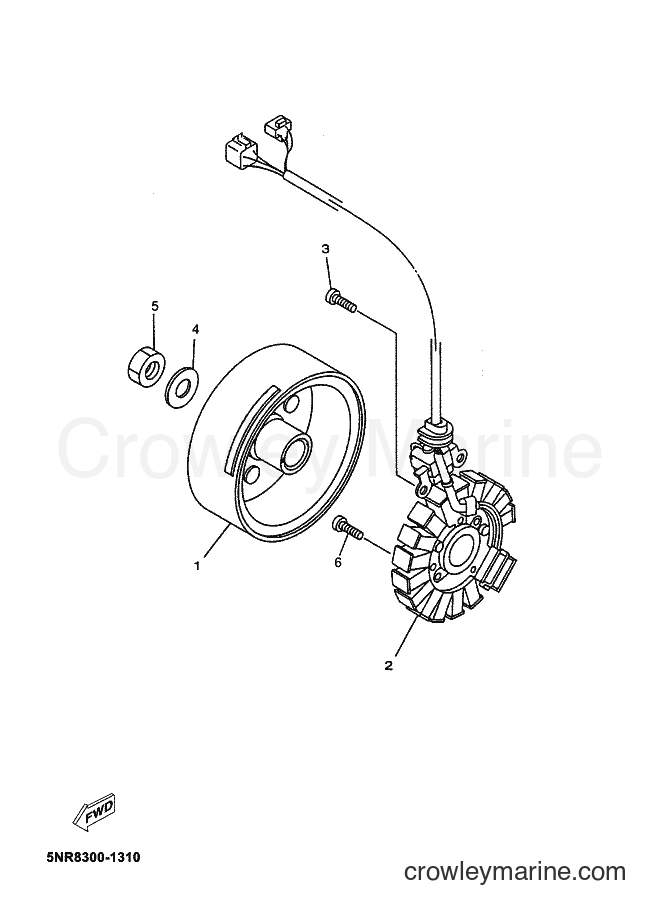 Yamaha Motors YP180E (5XM2) [060] - GENERATOR