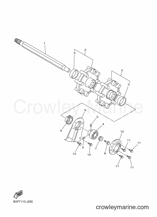 2013 Snowmobile RPZ50M - RPZ50M (8GPE) [010] - TRACK DRIVE 1