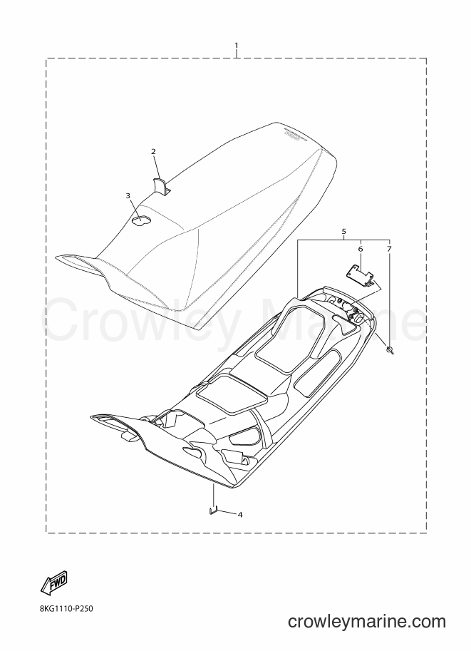 Yamaha Motors SRV10MS2 (8KT2) [010] - SEAT
