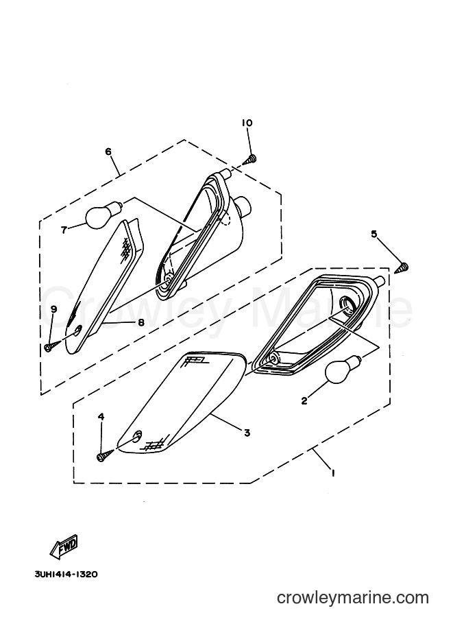 1997 Scooter XC150LC - XC150LC (5EE2) [999] - FLASHER LIGHT