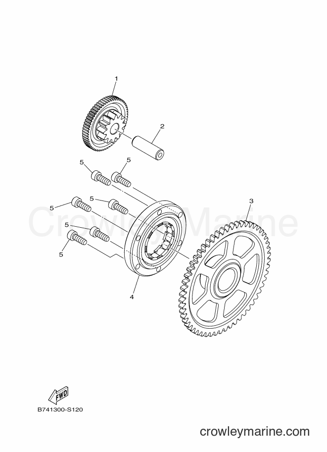 Yamaha Motors CZD300-A (BY31) [040] - STARTER