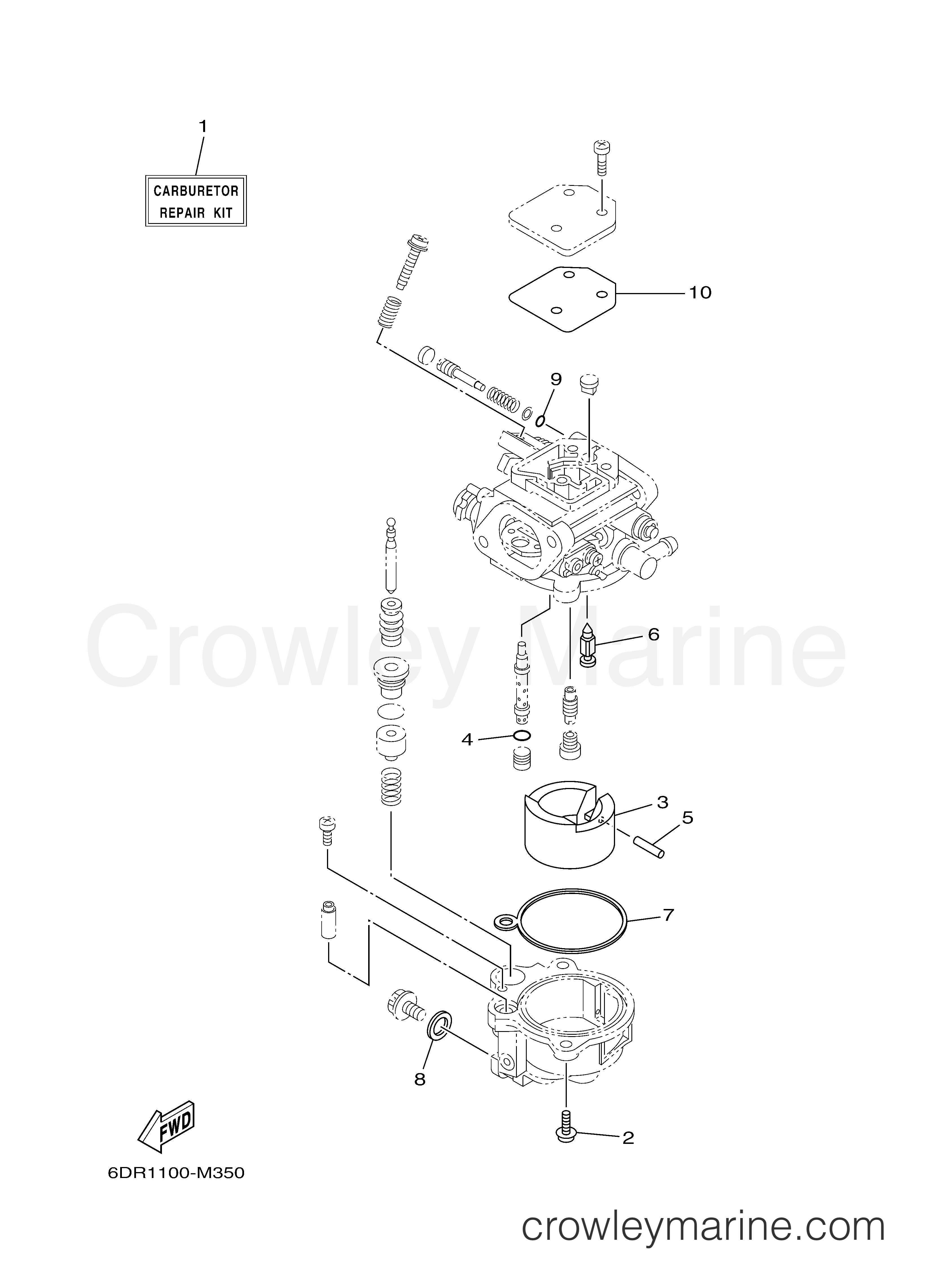 Yamaha Motors F9.9SEHB - REPAIR KIT 2