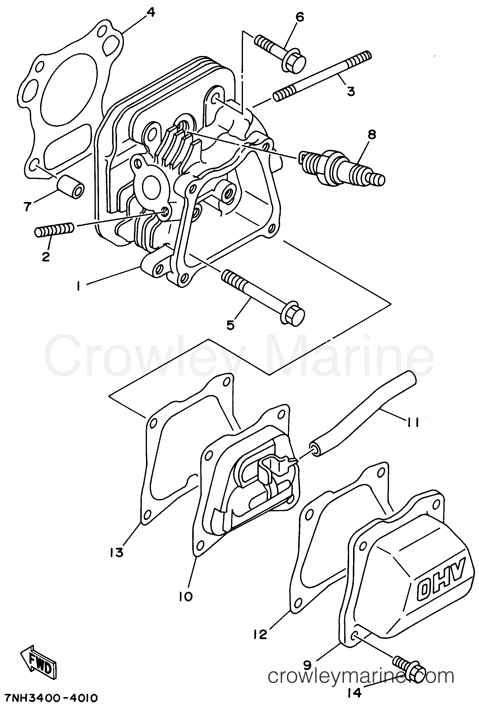 Yamaha Motors YP30GX - CYLINDER