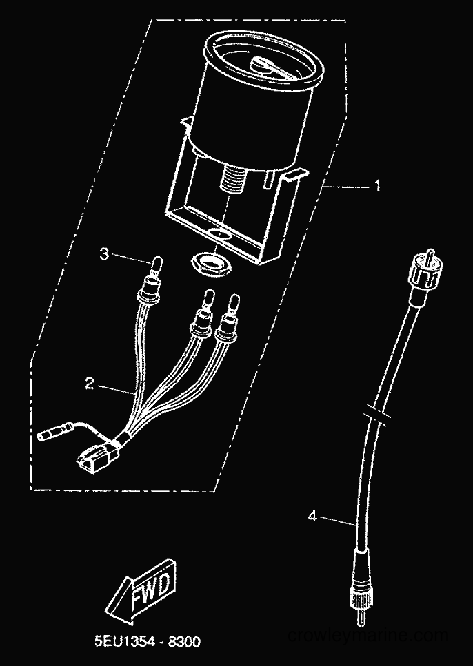 Yamaha Motors YH50 (5JB4) [020] - METER