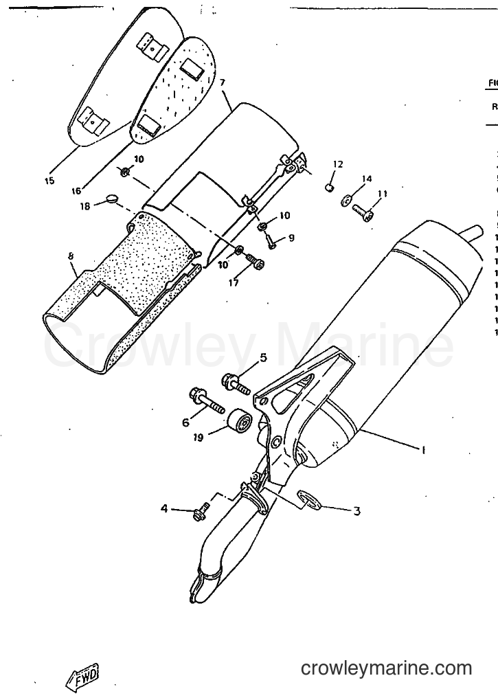 1998 Scooter CW50RSX - CW50RSX (5CD3) [010] - EXHAUST