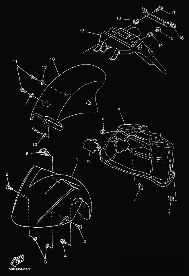 Yamaha Motors YP125E (5DSG) [010] - FENDER