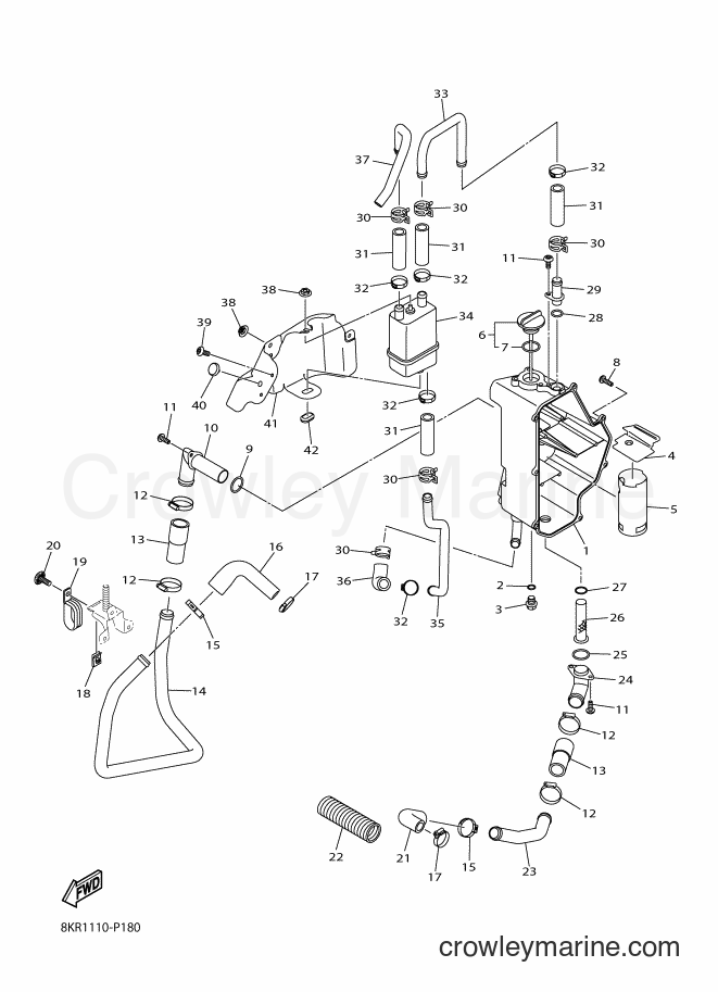 2015 Snowmobile SRV10MS - SRV10MS (8KS2) [010] - OIL TANK