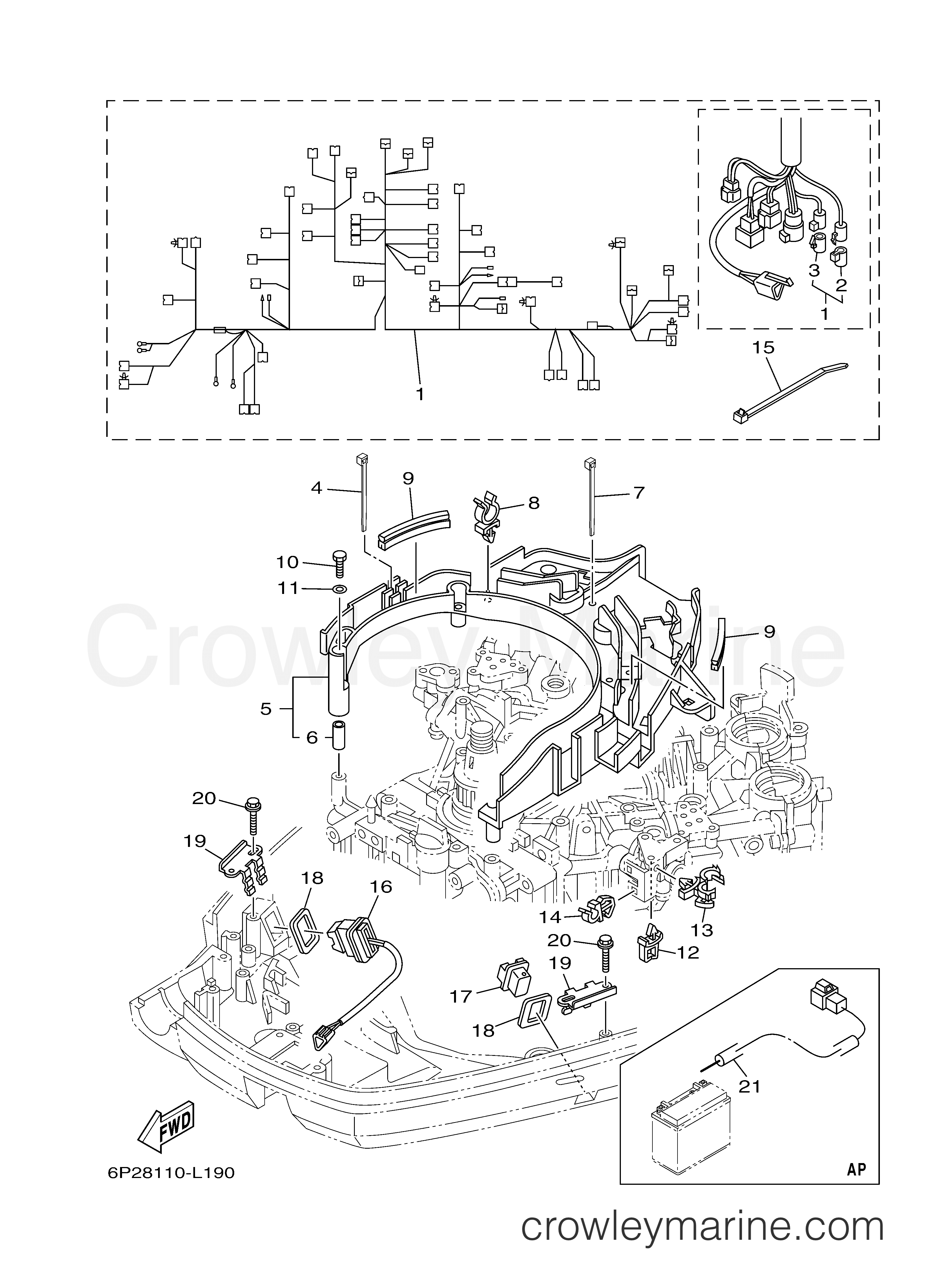 Yamaha Motors F250UA - ELECTRICAL 3