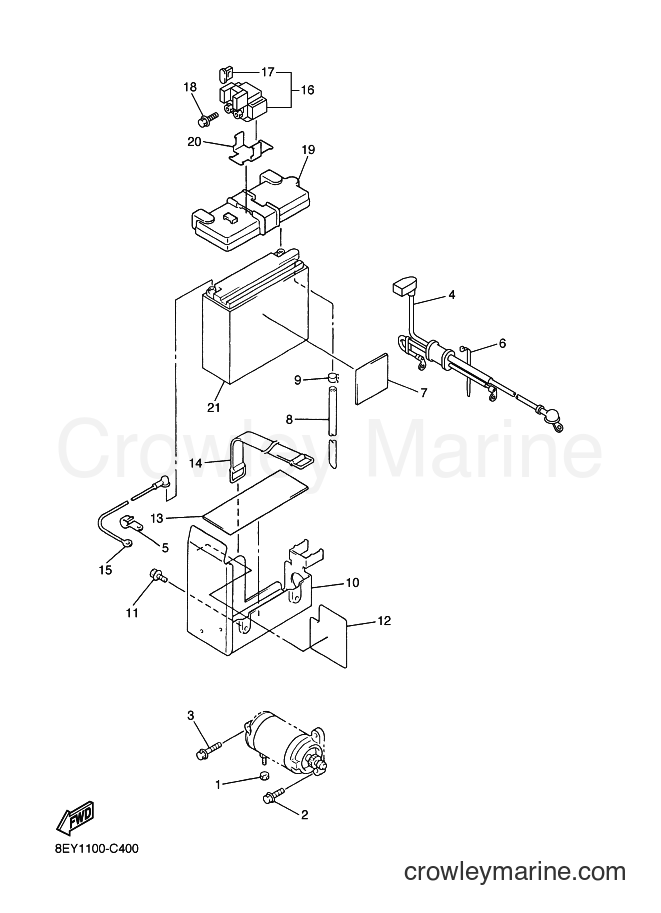 Yamaha Motors SXV60 (8EX3) [020] - ELECTRICAL 2