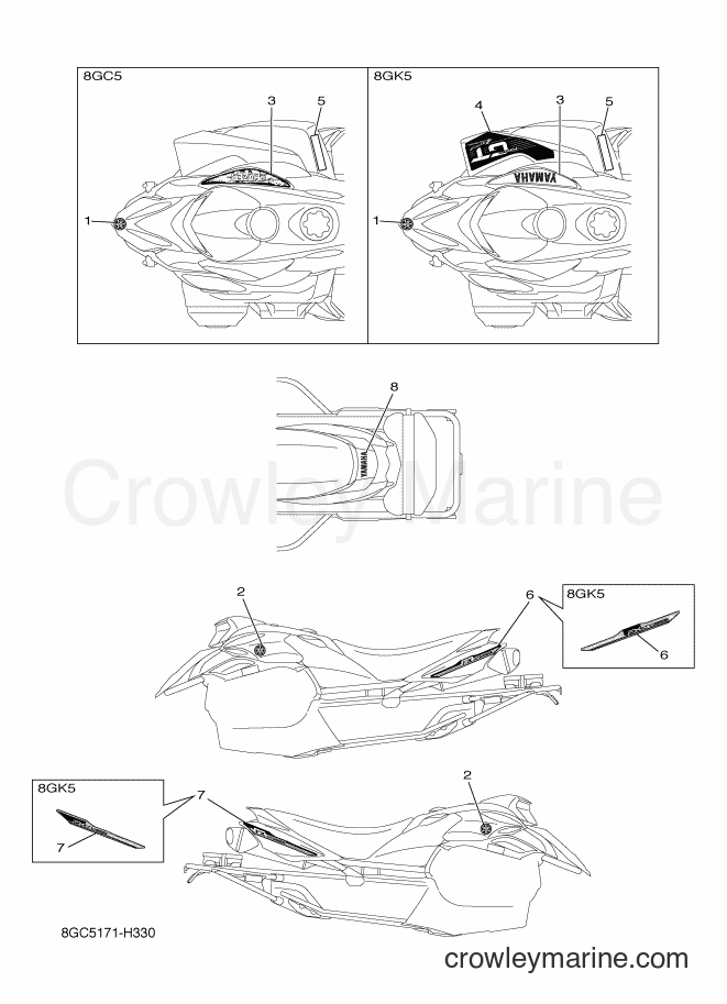 2009 Snowmobile RPZ50 - RPZ50 (8GC5) [020] - EMBLEM
