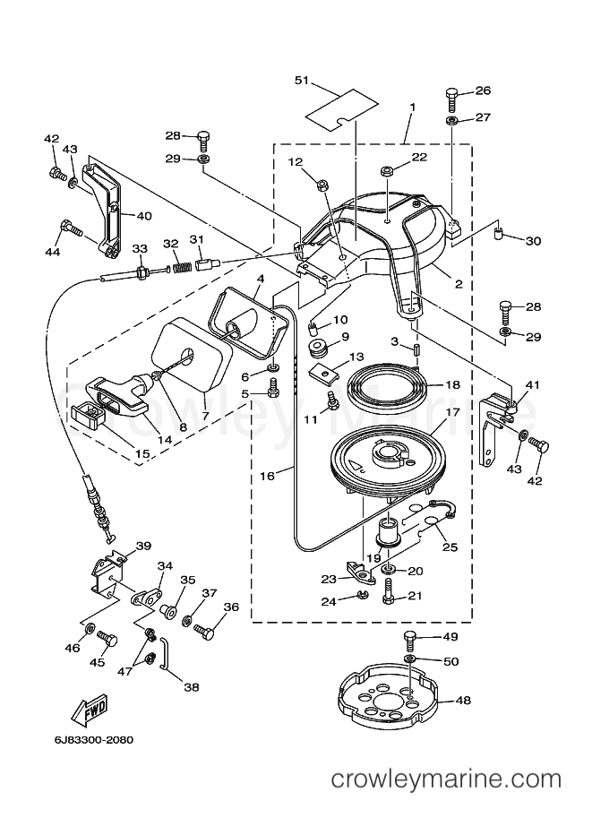 Yamaha Motors 30D (6J84) [110] - STARTER