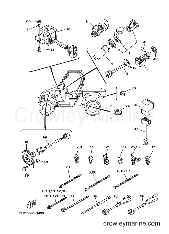 2005 ATV YXR660F - YXR660F (5UG5) [010] - ELECTRICAL 2