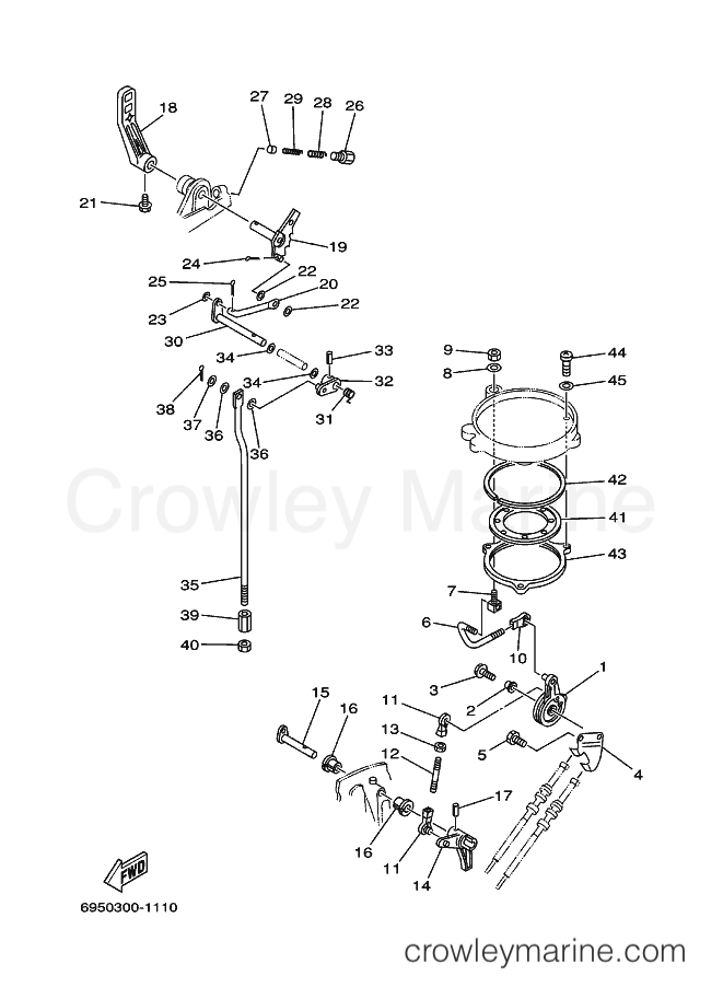 Yamaha Motors 20C (6A96) [090] - CONTROL