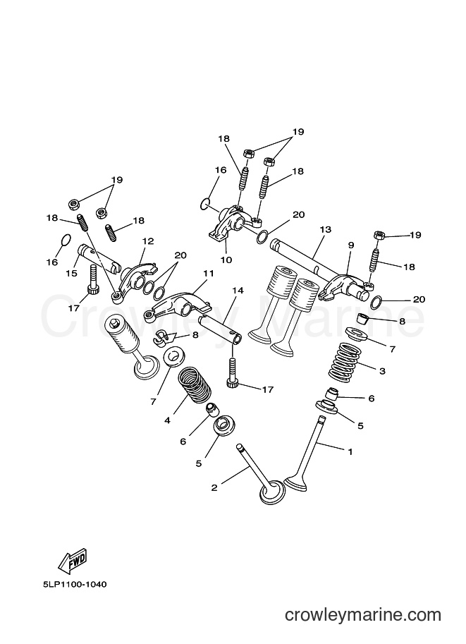 2003 ATV YFM660R - YFM660R (5LPB) [010] - VALVE