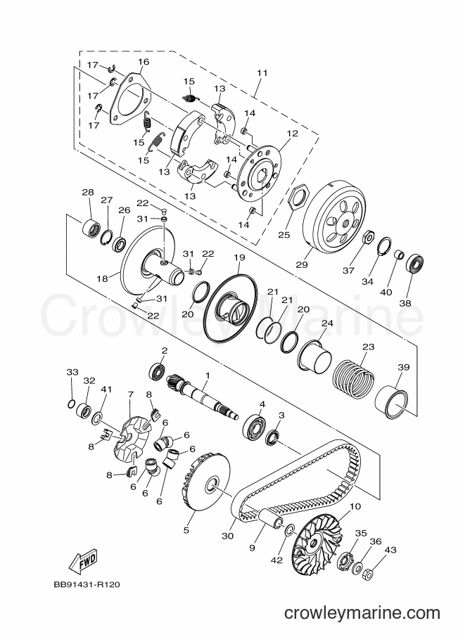 Yamaha Motors LNC125 (BB91) [010] - CLUTCH