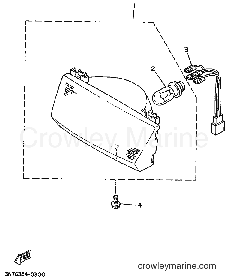 Yamaha Motors CT50S (3NT7) [999] - HEADLIGHT