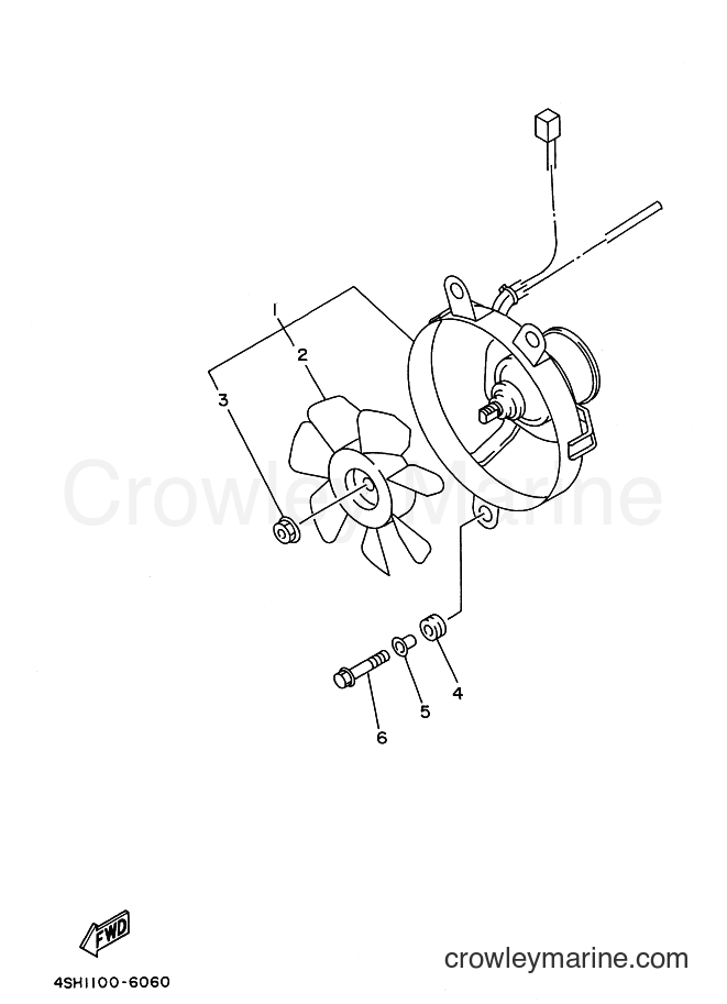 2000 ATV YFM600FWA - YFM600FWA (5GTB) [020] - BLOWER