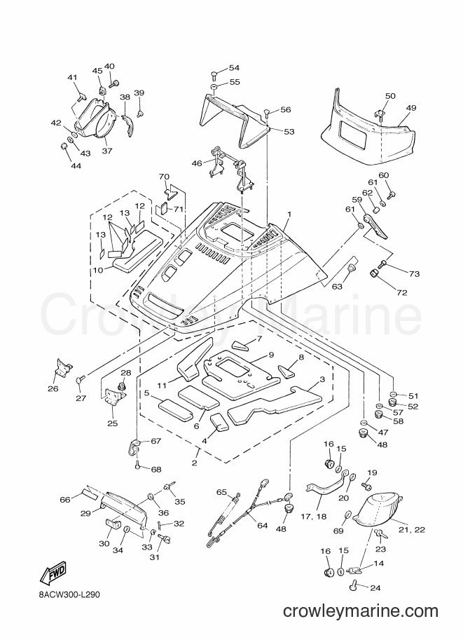 2012 Snowmobile VK540E - VK540E (8ACW) [010] - SHROUD