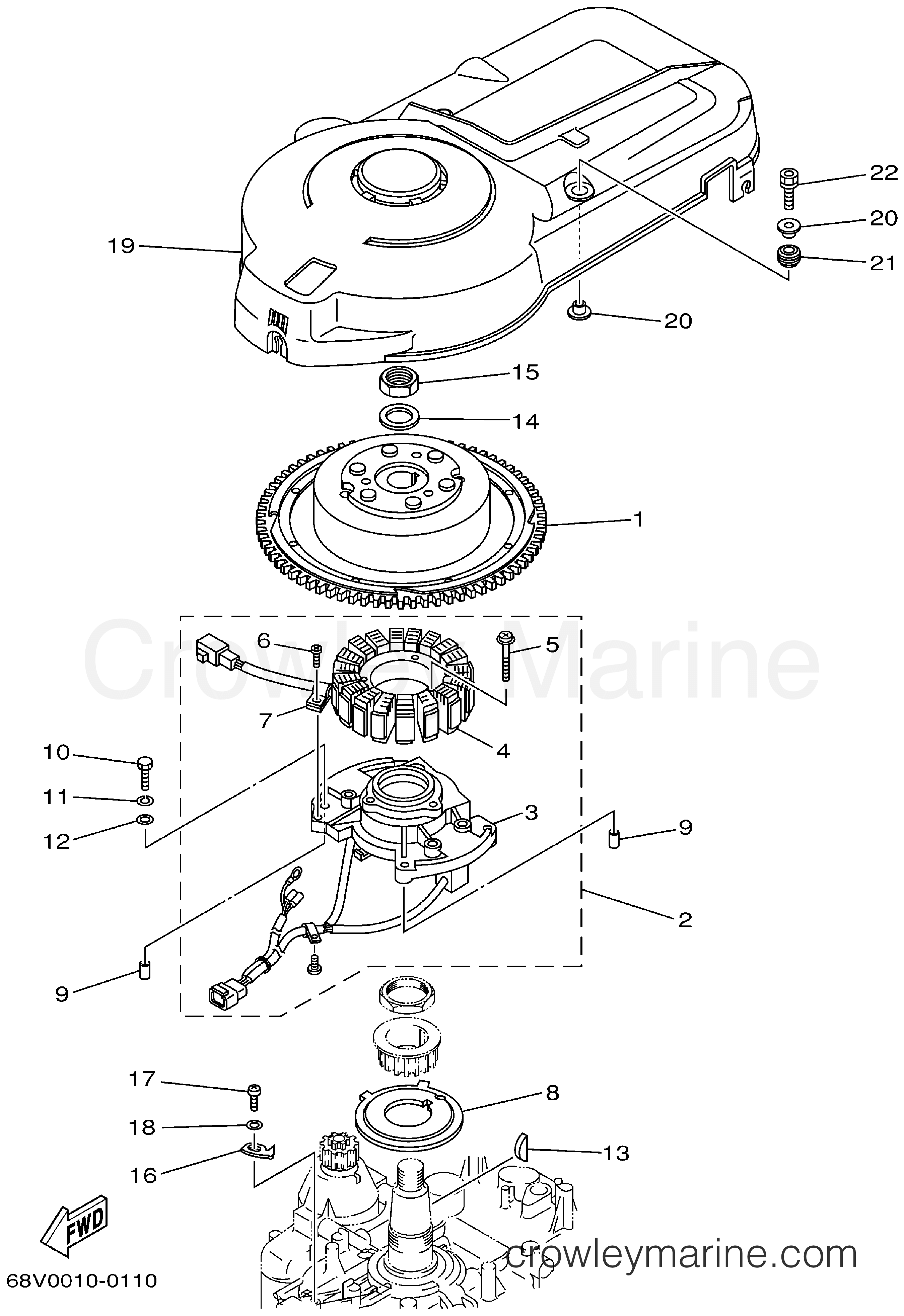 Yamaha Motors LF115TXRZ - GENERATOR