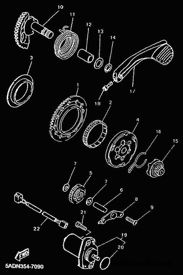 Yamaha Motors YN50 (5BV7) [010] - STARTER