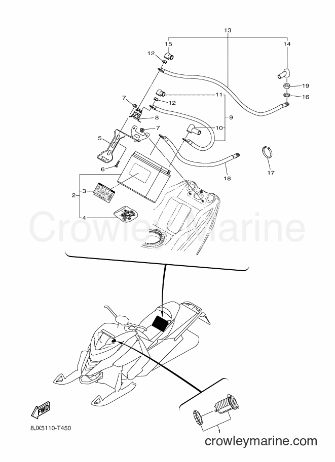Yamaha Motors SRV10LL (8KP7) [010] - ELECTRICAL 2