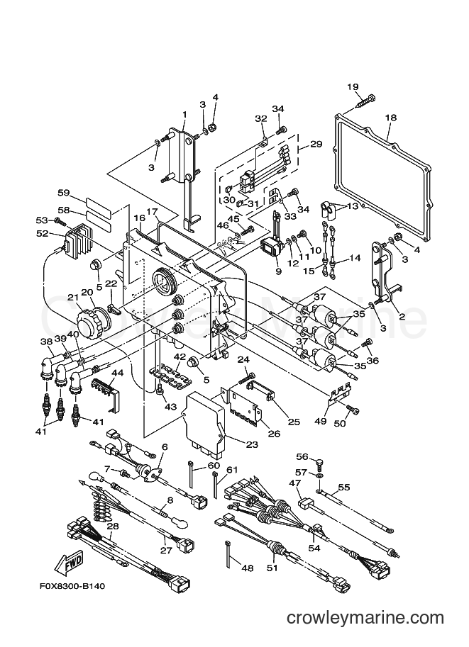 Yamaha Motors JET FOR GP1200 (67X2) [04B] - ELECTRICAL 1