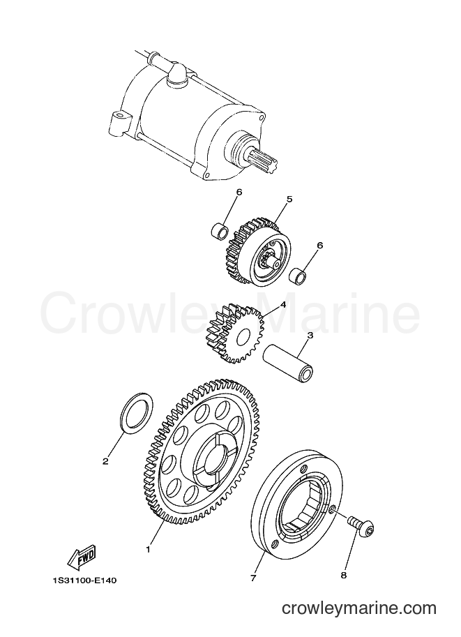 Yamaha Motors YFM700R (1ASE) [010] - STARTER