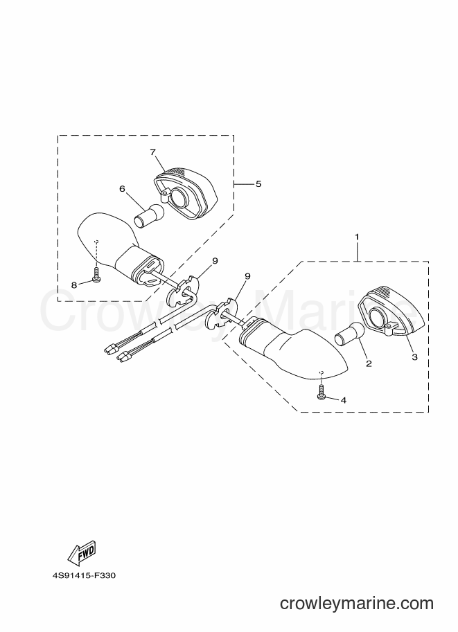 Yamaha Motors T110C (40B1) [010] - FLASHER LIGHT