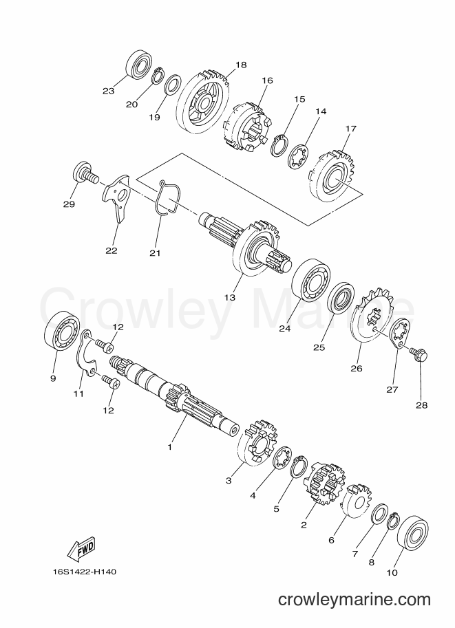 2010 Scooter T115SEC - T115SEC (31B2) [010] - TRANSMISSION