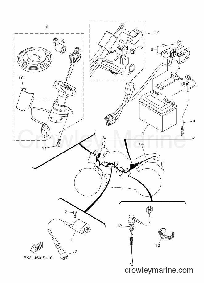 2017 Street Bike VXN150 - VXN150 (BK81) [010] - ELECTRICAL 1