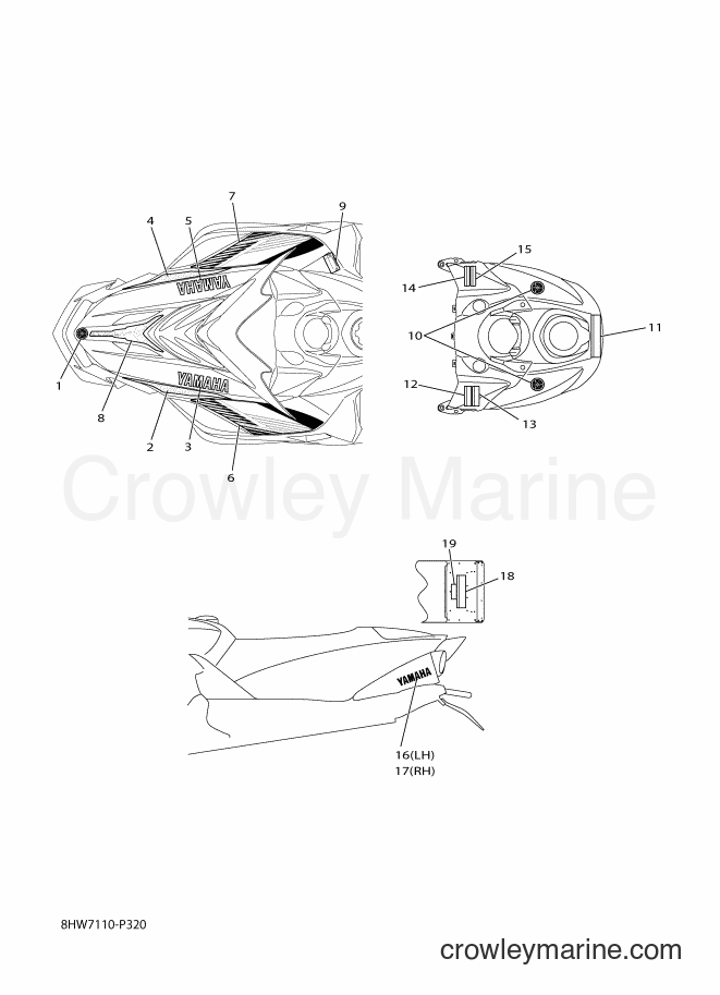 2015 Snowmobile RS10ST - RS10ST (8HW7) [030] - EMBLEM
